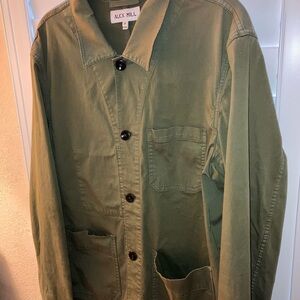 Alex Mill Olive Green Military Jacket